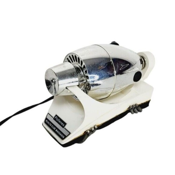 Vintage Pollenex Health Club Massager Hand Held Vibrating Coil Model S-335 USA - Picture 11 of 14